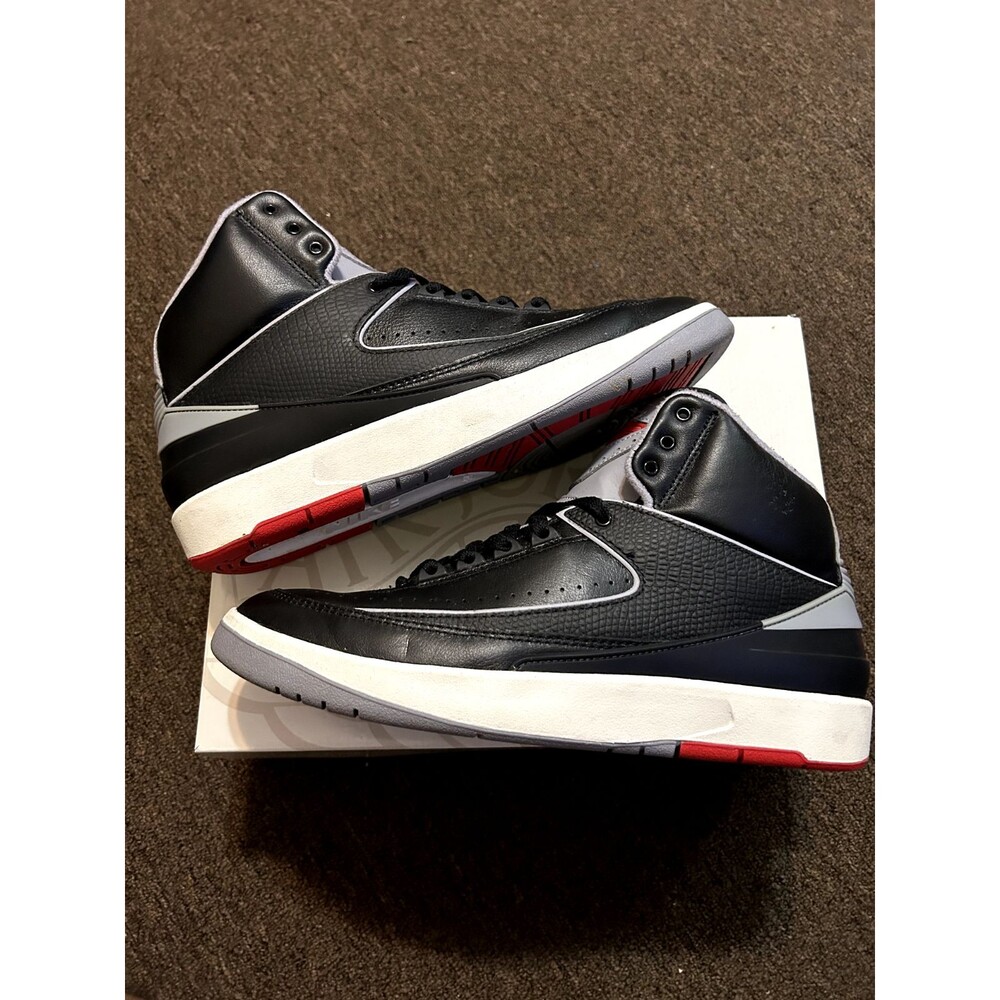 Jordan 2 Black Cement Size 11.5 With Box Retro